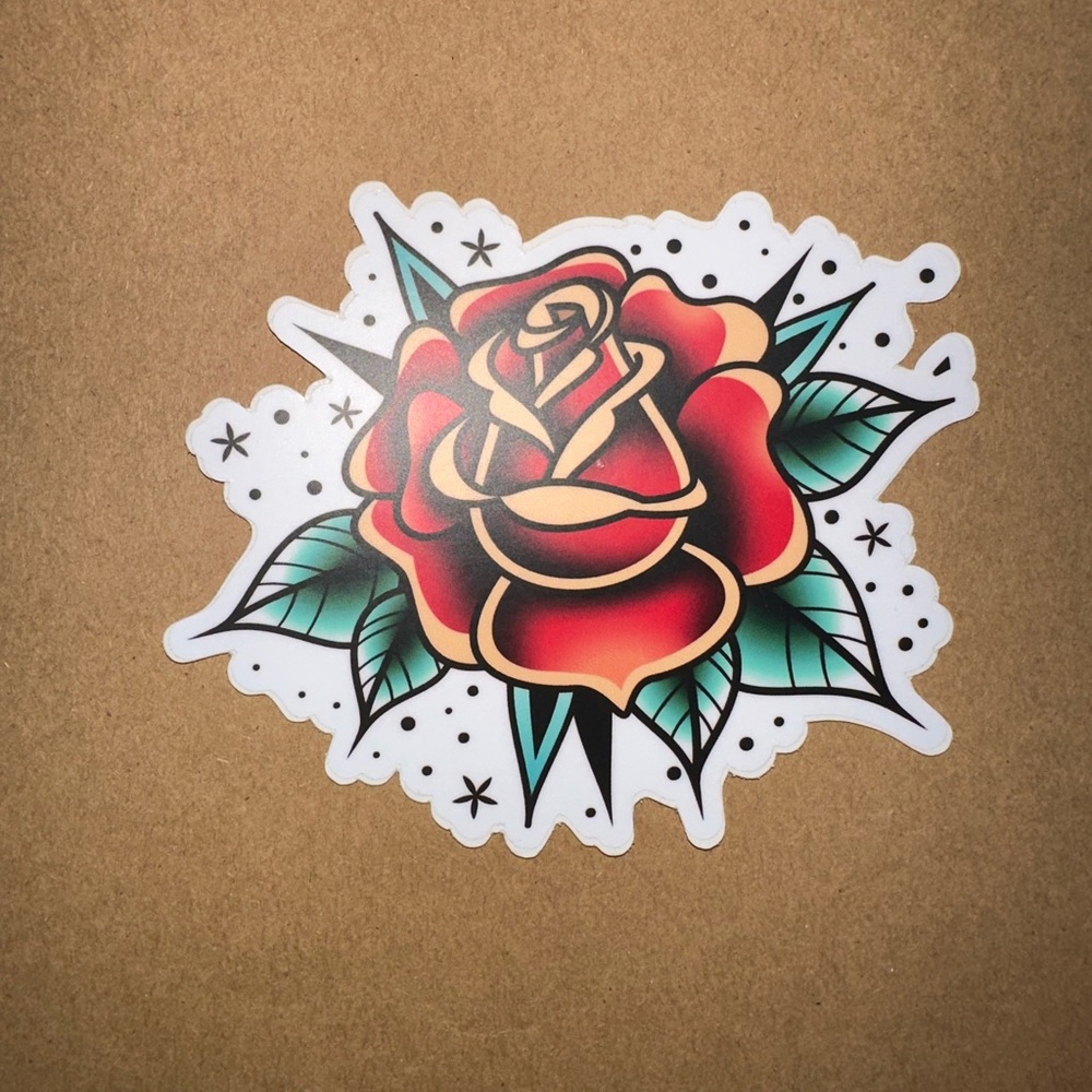 Vintage Roses Stickers - 4 pack - Picture 4 of 9